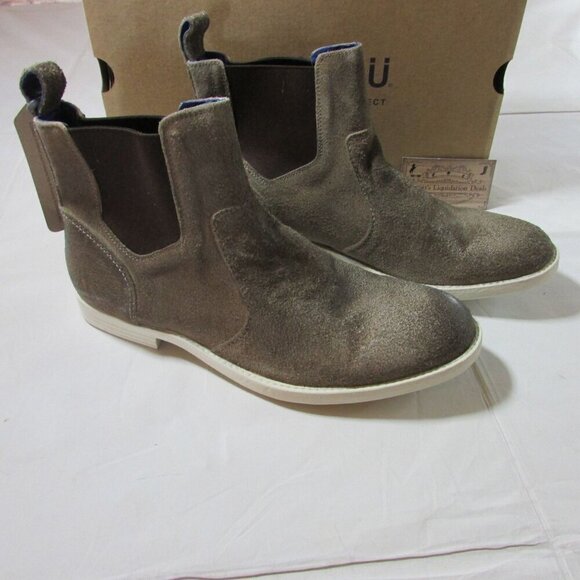 Bed Stu Men's 9.5 Vasari Chelsea Boots - Taupe Suede Rustic - Picture 2 of 5